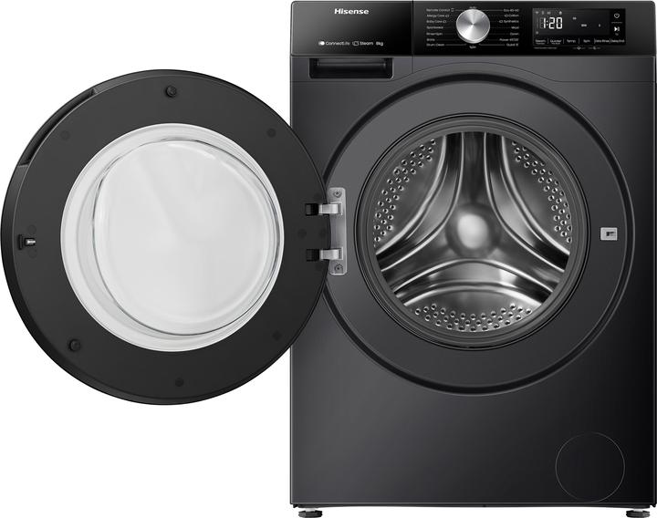 Actual product image Hisense Waschmaschine WF3S8043BB3 8kg A-30% (8 kg, Left)