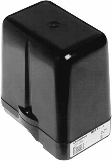 Produktbild Condor MDR-3 / 11 Leistungsdruckschalter MDR 3 / 11,Inhalt MDR311