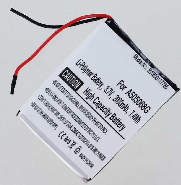 Image du produit AGI Batterie compatible avec Abus TVAC16000A - Batterie - 2.000 mAh