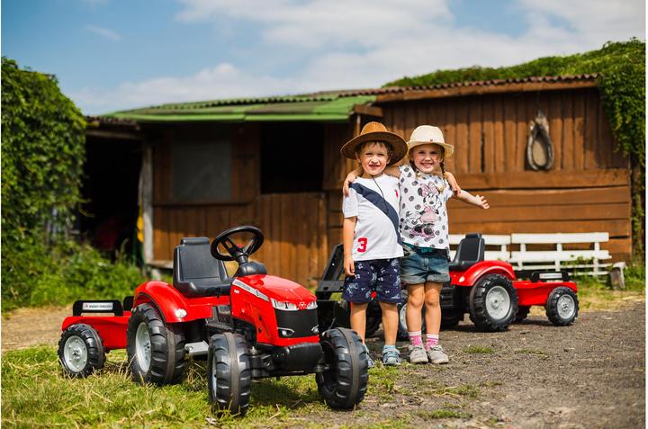 Immagine prodotto Falk Toys Trattore Massey Ferguson + rimorchio L