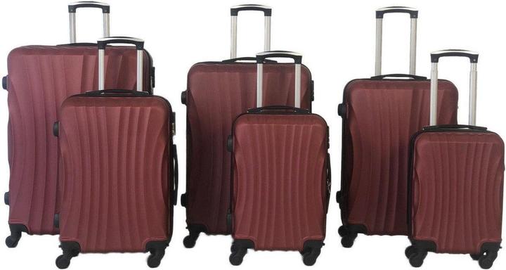 Produktbild Trolleymax Trolleymaxx Reisekoffer Burgundy