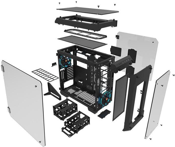 Immagine prodotto Thermaltake View 71 TG (ATX, mATX, Mini-ITX, E-ATX)