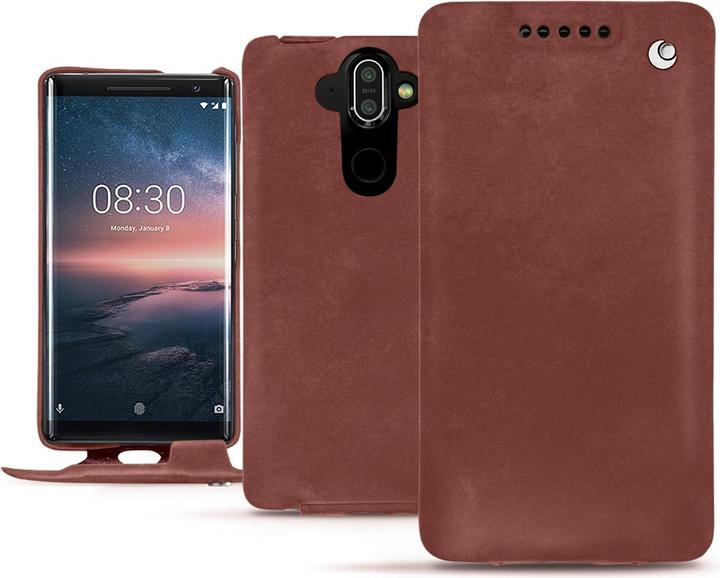Actual product image Noreve Leather cover vertical (Nokia 8 Sirocco)