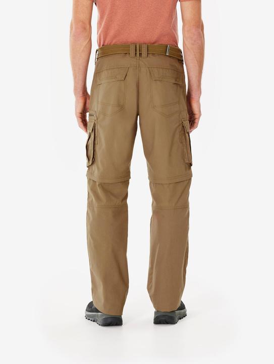 Image du produit Forclaz Pantalon cargo modulable de trek voyage - travel 500 modul marron bronze homme (XL)