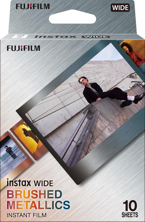 Produktbild Fujifilm Instax Wide 10 Blatt Brushed Metallics (Instax Wide 300, Instax Wide 400)