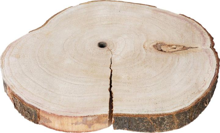 Immagine prodotto Natura Punto Set di 2 sottobicchieri rotondi in legno (2 x, Pan coaster)