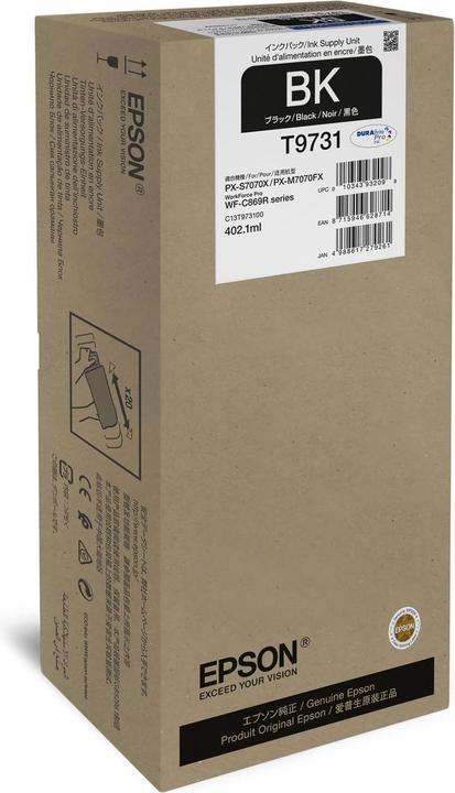 Produktbild Epson Tinte C13T973100 Black (BK)