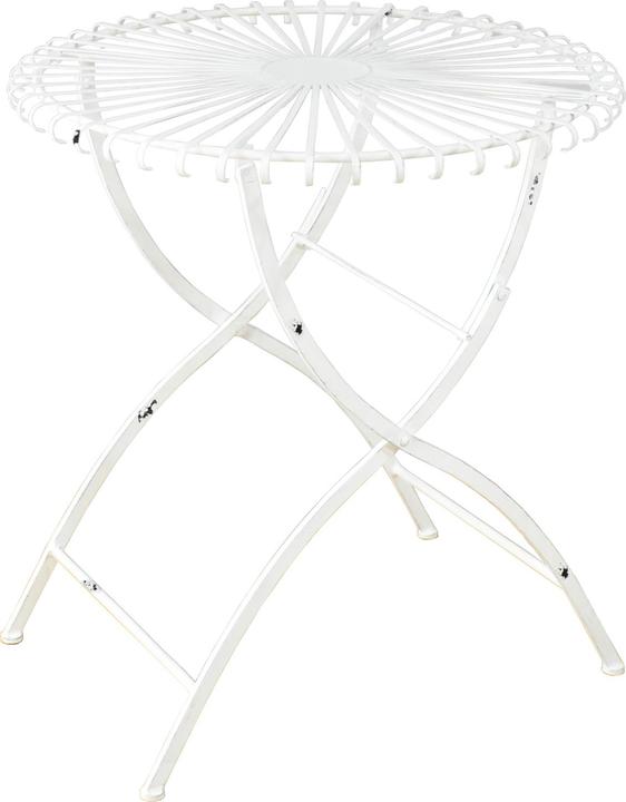 Actual product image HTI-Living Romantic round metal table (70 cm)