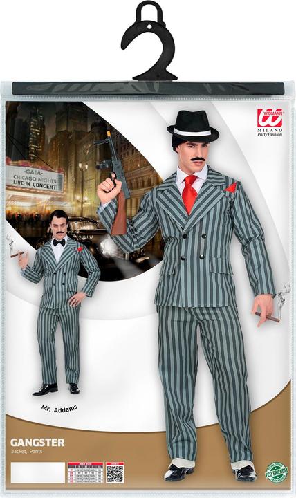 Image du produit Widmann Costume de patron de gangster des années 20 (S, M, L, XL)