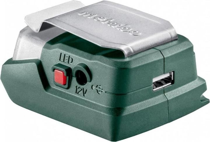 Actual product image Metabo 12V Battery Adapter POWERMAXX PA 12 LED-USB (12 V)