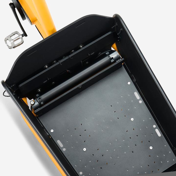 Image du produit Btwin Vélo cargo électrique biporteur F900E BOX jaune