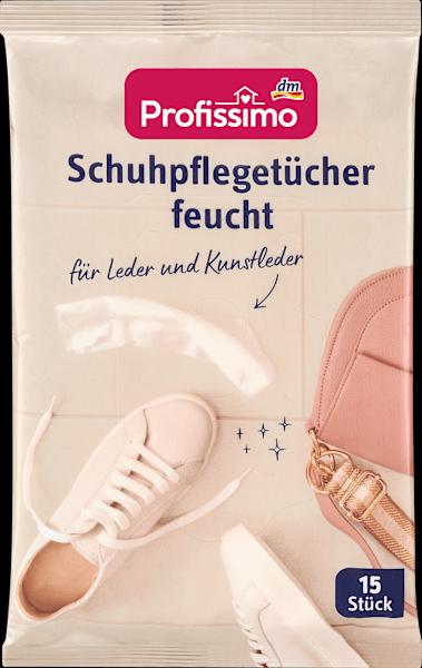 Produktbild dm Profissimo Schuhpflegetücher feucht