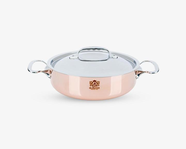 Actual product image de Buyer prima matera (28 cm, Casserole + Stewpot, Copper, Stainless steel)