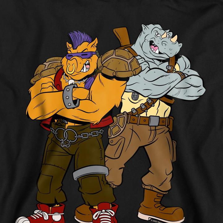 Immagine prodotto Teenage Mutant NT Felpa Bebop & Rocksteady Adulto Unisex (L)