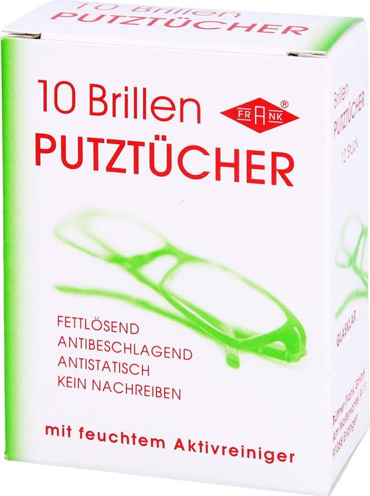Actual product image BabyFrank Single spectacle cleaner Fra, 10 pcs TUE
