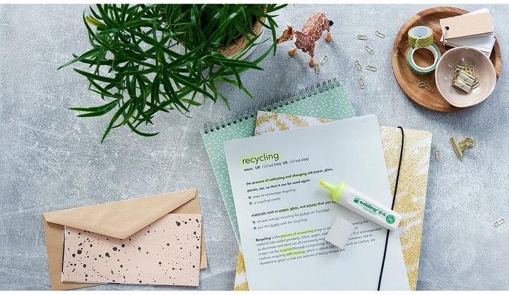 Actual product image Edding Highlighter EcoLine 24 (Green, 2 mm, 1 x)