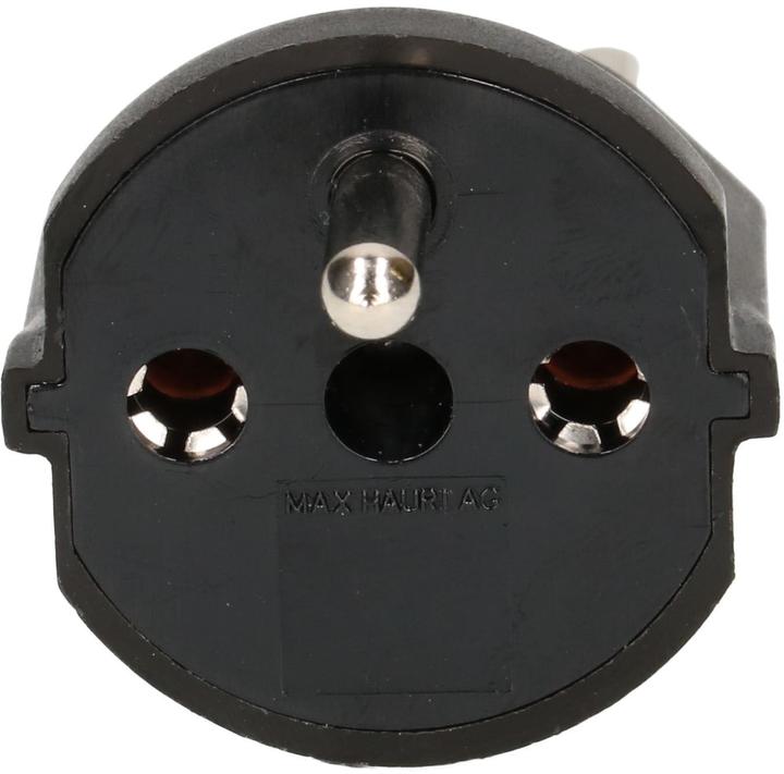 Actual product image Max Hauri Fixed adapter (Type 23, CEE 7/7)