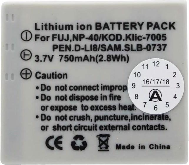 Image du produit Fujifilm Batterie FinePix F700, M603 Zoom (Batterie)