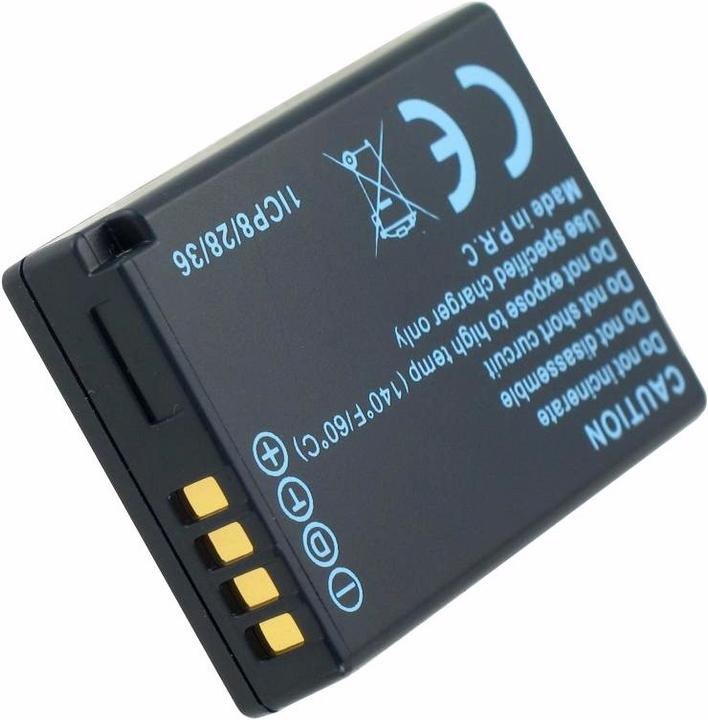 Produktbild Panasonic Akku DMC-TZ6 Akku DMW-BCG10GK, BP-DC7-E, DMW-BCG10, DMW-BCG10PP, DMW-BCG10E (Akku)