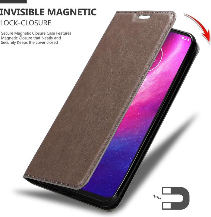 Image du produit Cadorabo Book Couverture magnétique invisible (Motorola One Hyper)