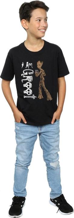 Produktbild Avengers Infinity War I Am Teenage Groot TShirt Jungen (140, 146)