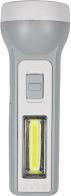 Actual product image ProPlus Torch 1W LED + 1W COB rechargeable gray