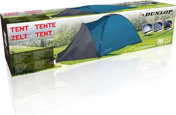 Produktbild Dunlop 3 Personen (210x220x130cm) (Kuppelzelt, 3 Personen)