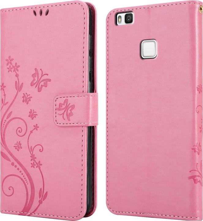 Produktbild Cadorabo Flower Book Cover (Huawei P9 Lite)