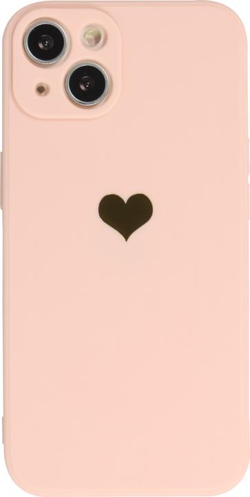 Image du produit PhoneLook Coque Silicone Mat Coeur doré (Apple iPhone 15)