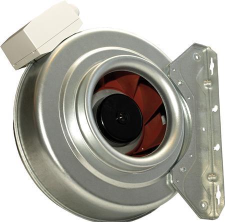 Immagine prodotto Systemair K160 EC Ventilatore da condotto Sileo con potenziometro (0-10V), volume d'aria max. 616 m³/h o 240