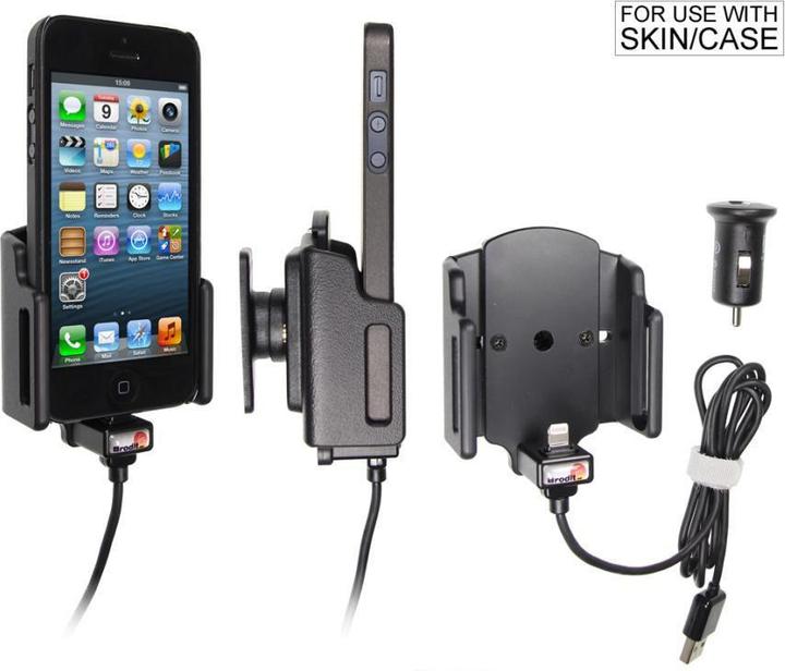 Produktbild Brodit Active holder with cig-plug - Fahrzeughalterung/Ladegerät