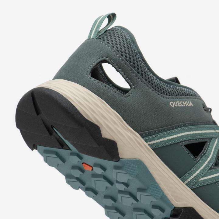 Actual product image Quechua Sandalenschuhe Trekkingsandalen Herren Wandern - NH900 Fresh grau (40)