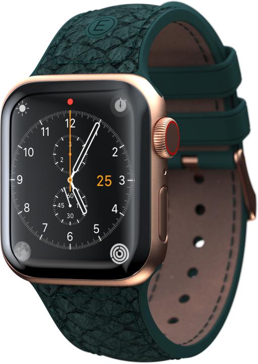 Njord Jord Watch Strap For (44 mm, 45 mm, Vegan Leather, Salmon leather, Stainless steel fastener, Apple Watch)