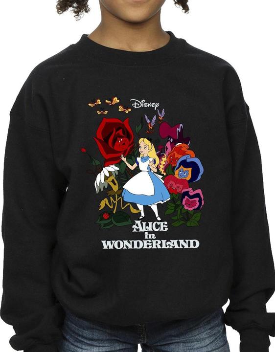 Immagine prodotto Disney Alice In Wonderland Flowers Felpa Ragazze (116)