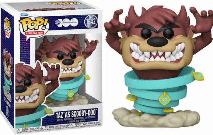 Actual product image Funko POP Looney Tunes Taz as Scooby-Doo
