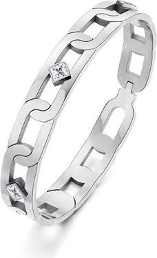 Actual product image Brosway Elegant steel bracelet with crystals With You BWY19