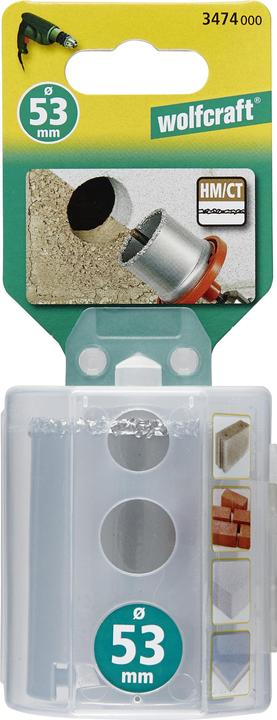 Immagine prodotto wolfcraft Inserto per punte da trapano 68 mm 3477000 (68 mm)