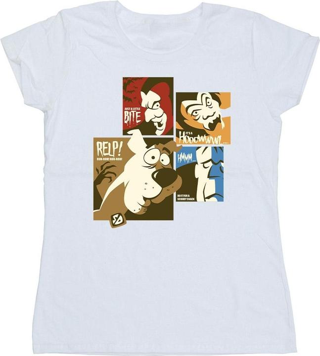 Immagine prodotto Scooby Doo Maglietta Volti Quadrati Donna (S)