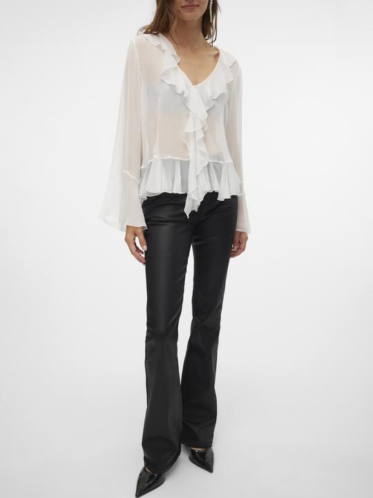 Produktbild Vero Moda Vmflash Mr Flared Coated Pants Noos (30)