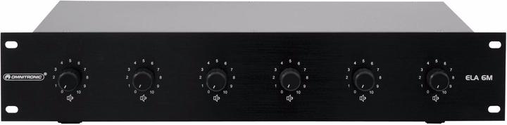 Produktbild Omnitronic ELA 6M-Zonen LS-Regler 30W