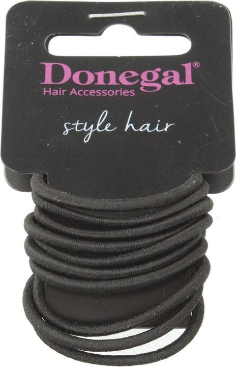 Image du produit Donegal BANDE DE CHEVEUX noir (FA-5820) 1p.-12pcs (Élastiques à cheveux)