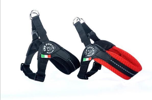Produktbild Tre Ponti Easy Fit Mesh verstellbar schwarz 2 (S, Hund, Spazieren)