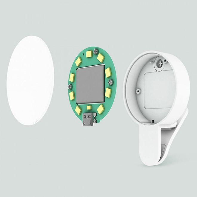 Produktbild Xiaomi Mini LED Lampe mit Clip (Ringleuchte)