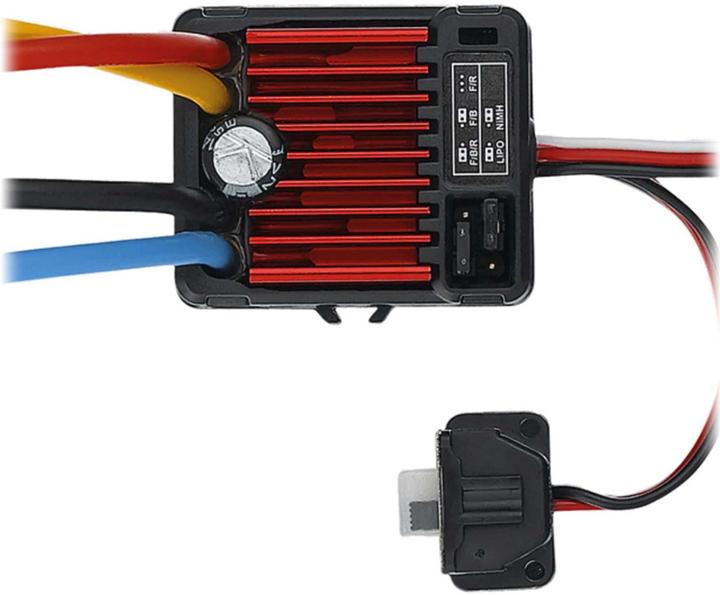 Produktbild Hobbywing QuicRun 1060 Brushed Regler T-Stecker 60A für 1:10