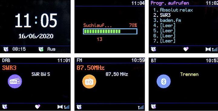 Produktbild VR-Radio Mobiles Digitalradio mit DAB+ und UKW (DAB+, UKW, FM)