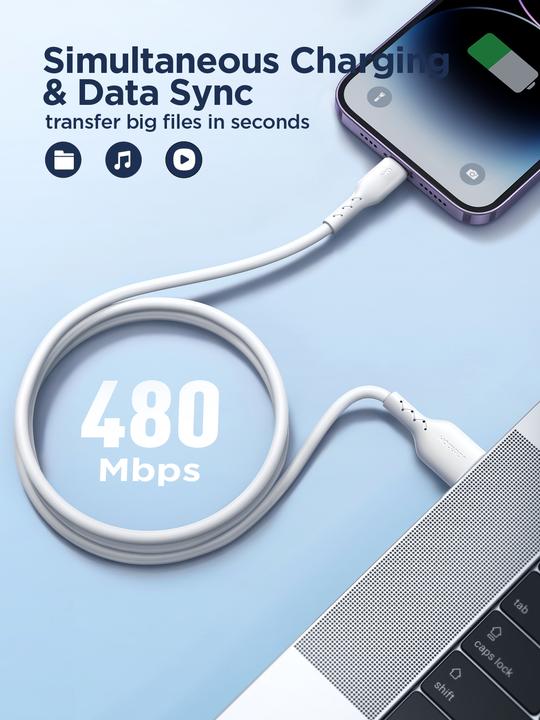 Image du produit Joyroom USB C - Lightning (1 m, USB 3.0)