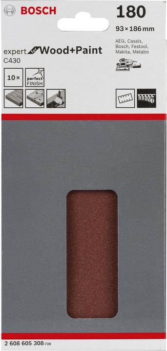 Immagine prodotto Bosch Professional Zubehör Esperto per il legno e la pittura (180)