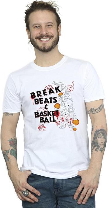 Image du produit Space Jam - T-shirt BREAK BEATS & BASKETBALL - Homme (S)