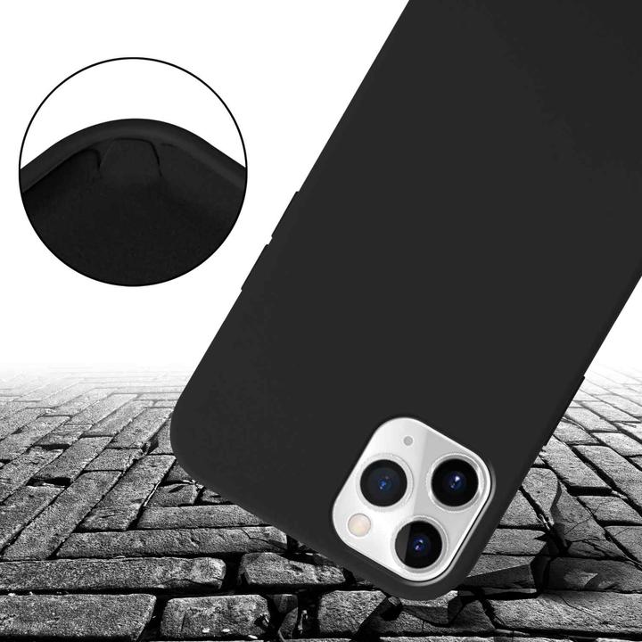 Actual product image Cadorabo TPU Cover Mobile Phone Chain Liquid (Apple iPhone 11 Pro)