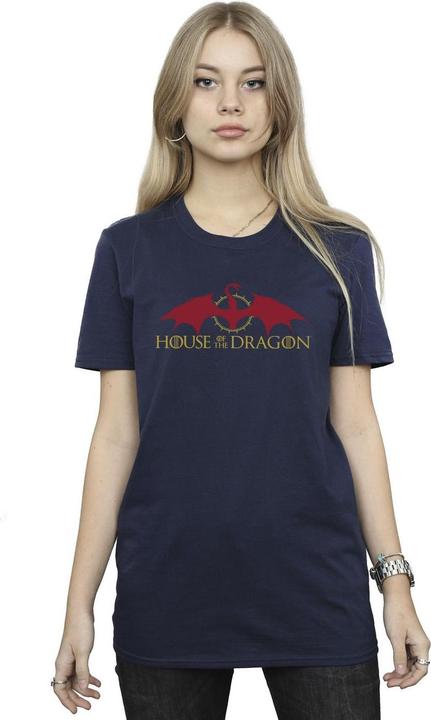 Immagine prodotto Game of Thrones Dragon Logo Maglietta Ampia Donna (XL)